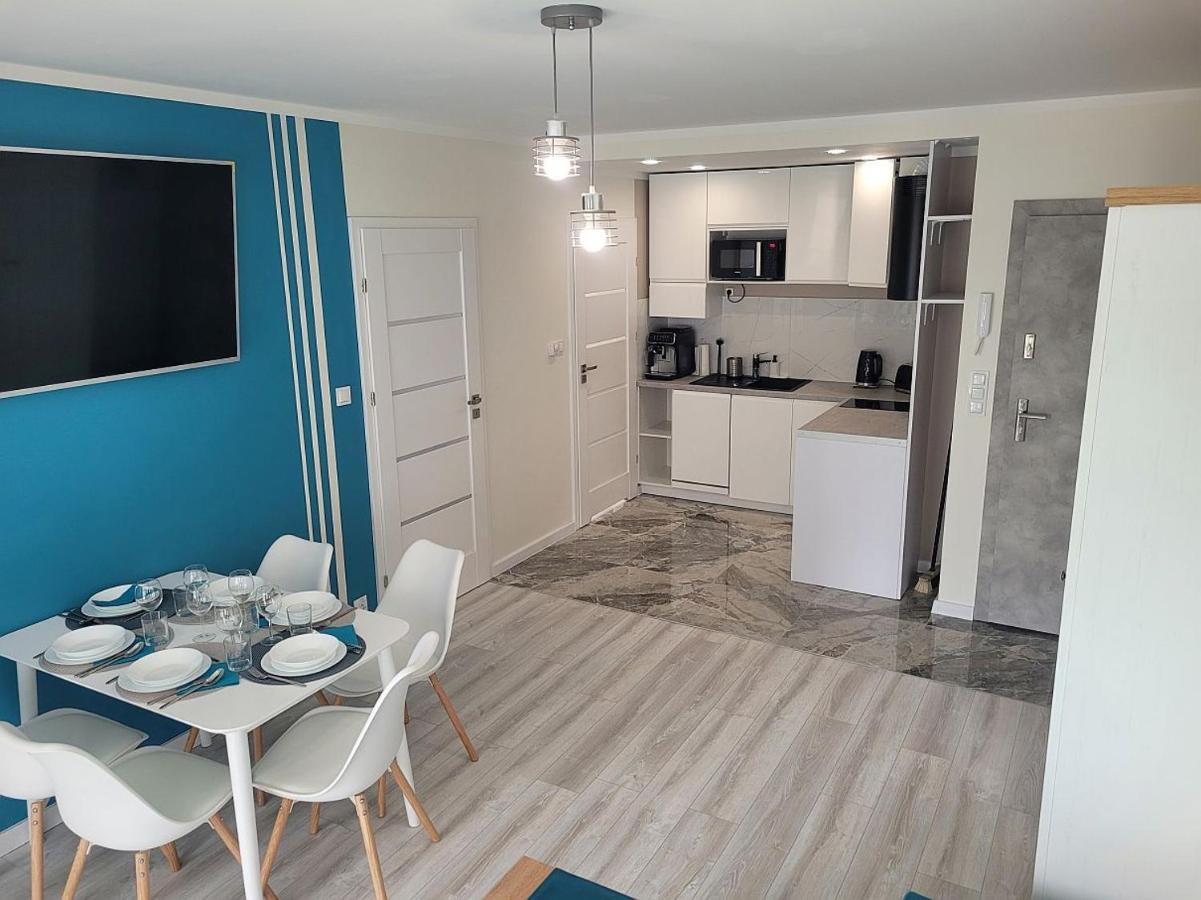 Pobierowo Baltic Apartament Turkusowy Extérieur photo