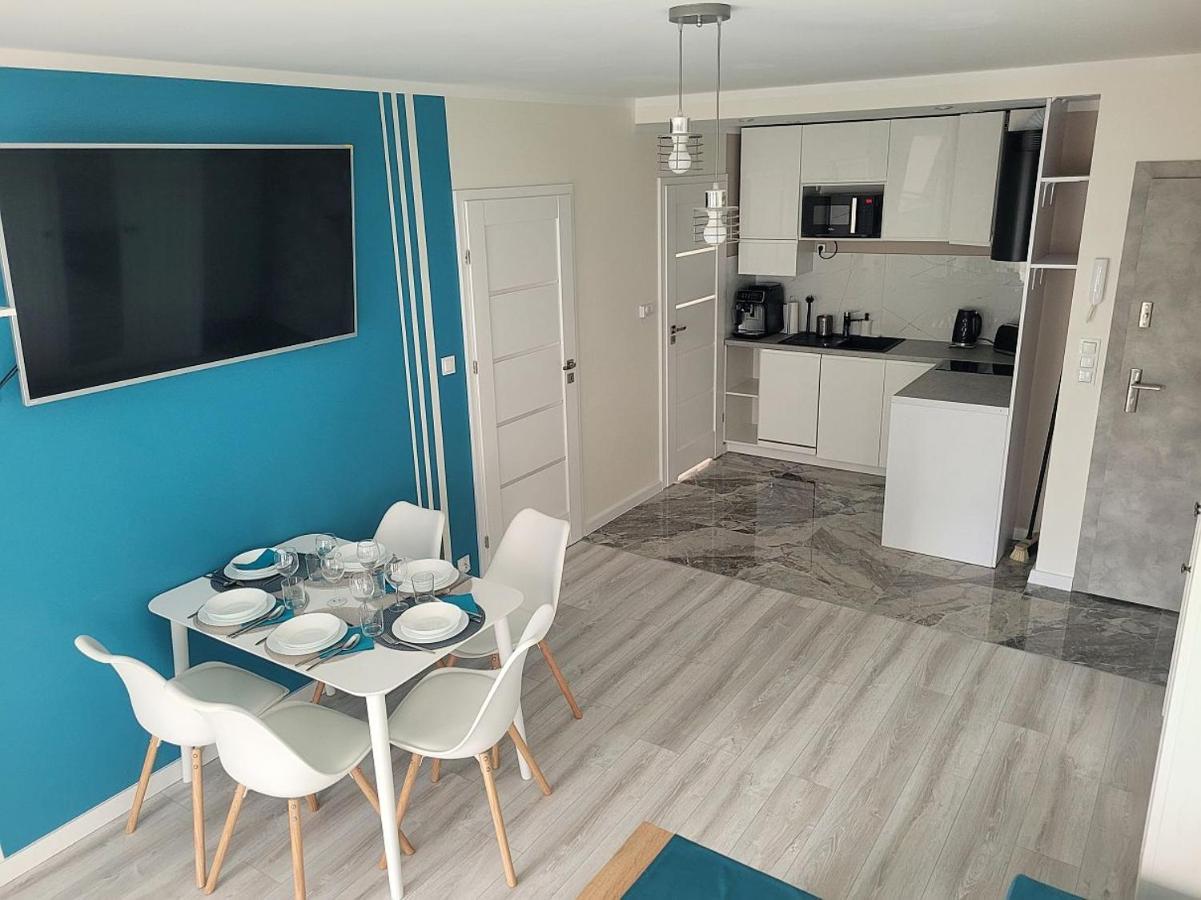Pobierowo Baltic Apartament Turkusowy Extérieur photo